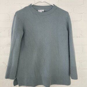 Nordstrom 100% CASHMERE light blue sweater
